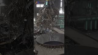 Amazing! Steel Manufacturing Process by Metal Scrap #allprocessofworld