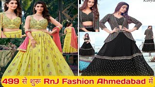 RnJ fashion in ratanpole | सबसे बड़ा market | gown market in ahmedabad | croptop market in ahmedabad