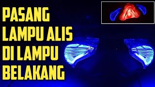 Installing Eyebrow Lights on Motorcycle Rear Lights