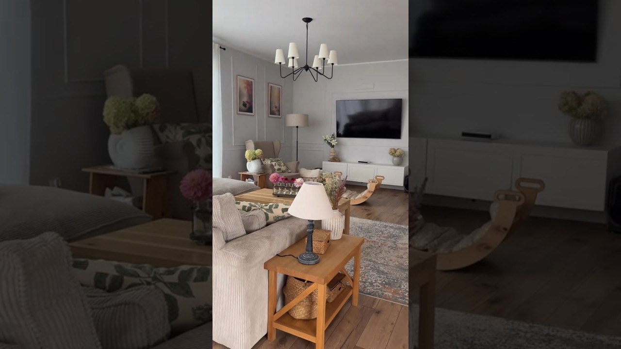 A serene stylish retreat living room harmonious blend textures