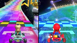3DS Rainbow Road in Mario Kart (2011-2022)
