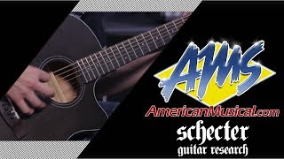 Schecter Orleans Demo - Schecter Orleans Studio Acoustic Electric Guitar