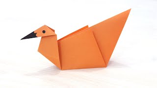 How To Make Easy Paper Duck - Origami Duck Tutorial Wealth