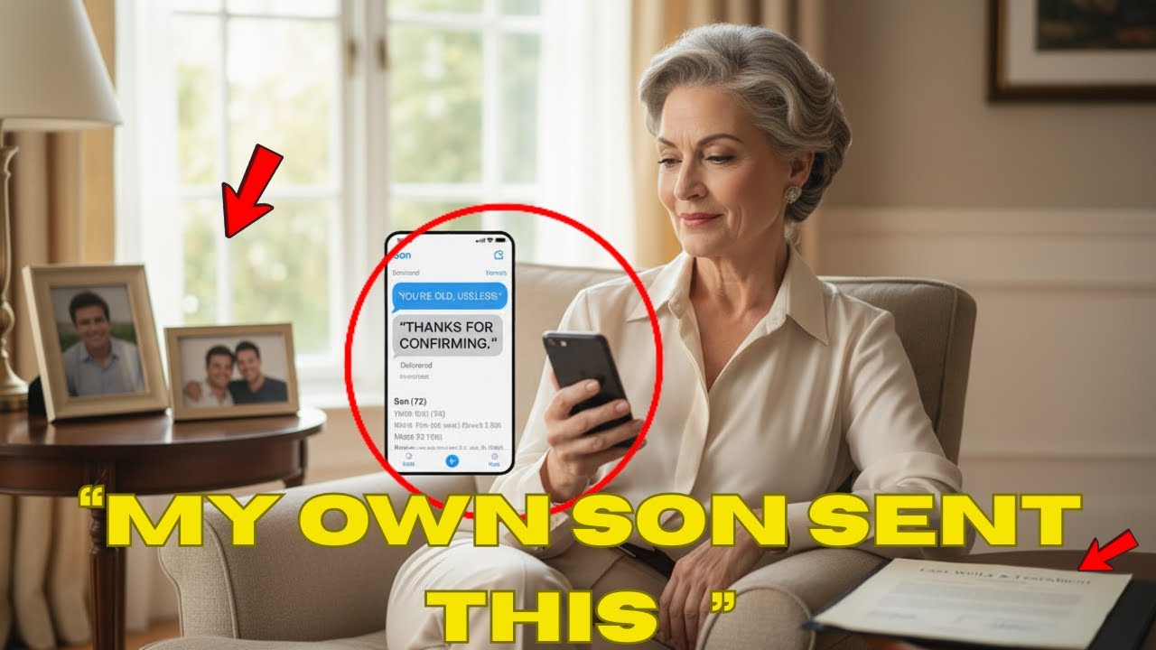 My Own Son’s Message Broke Me — What I Did Next Shocked Everyone
