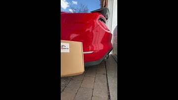 Carbon Fiber Fuel Door Cover Install Video