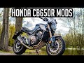 Honda CB650R Modifications