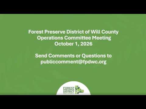 Board Of Commissioners Operations Committee, Finance Committee Meetings, Oct. 1, 2026