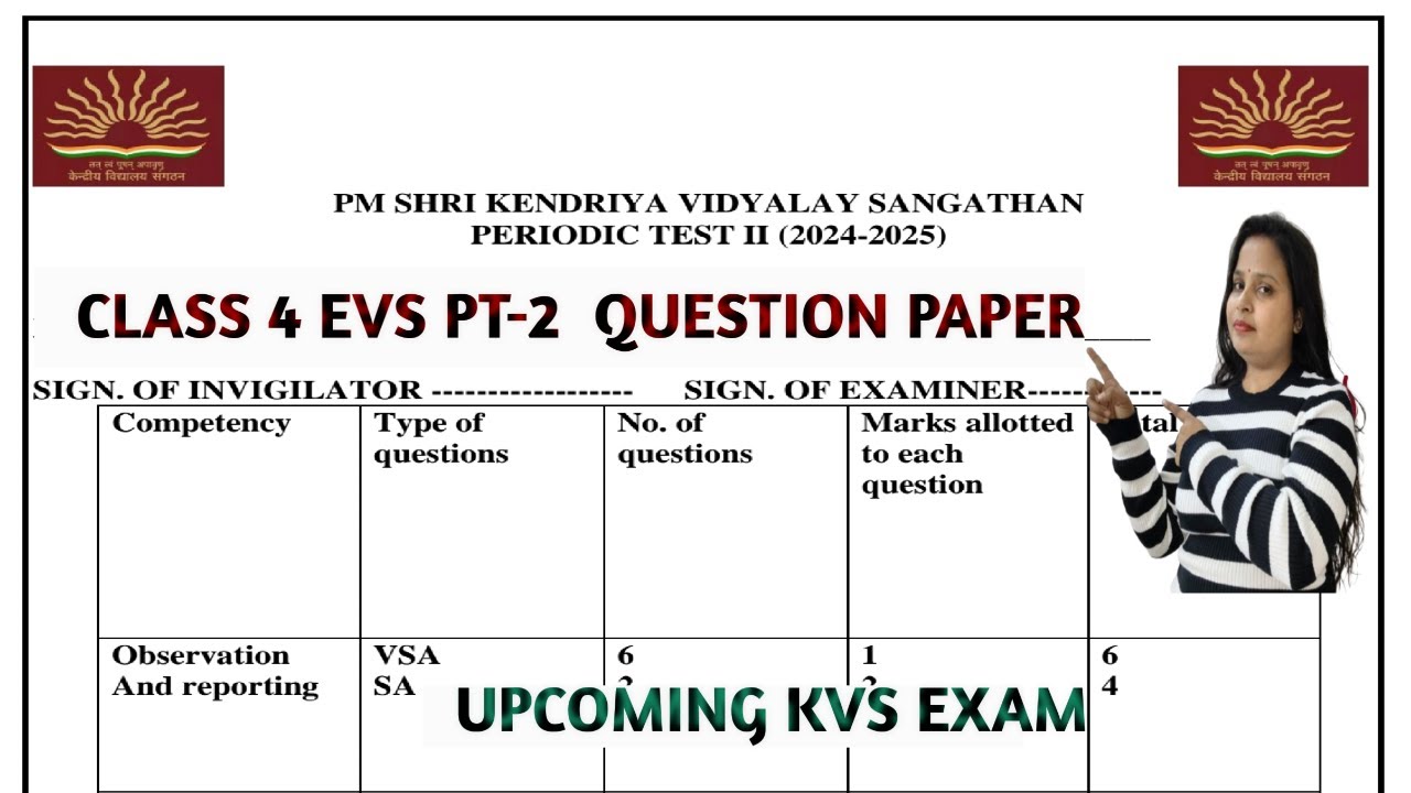 Kv Class 4 EVS Paper PT 2 Latest Kendriya Vidyalaya Sangathan kv kv-class-4-evs-paper-pt-2-latest-kendriya-vidyalaya-sangathan-kv