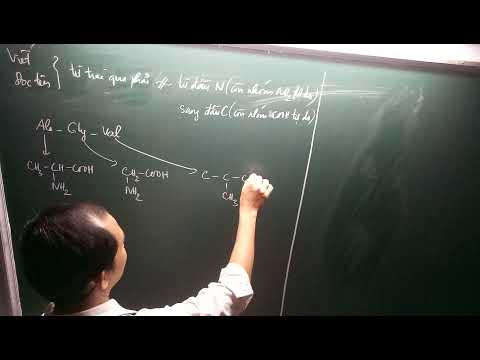 Video Hóa 12- Peptit 01- viết công thức cấu tạo peptit - youtube