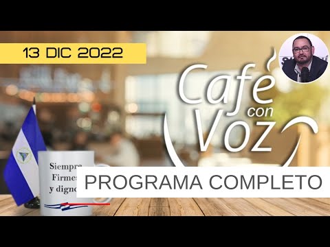 CAFE CON VOZ/  Luis Galeano con Bianca Jagger | 13-Dic-2022