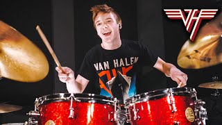 Van Halen - And the Cradle Will Rock (Drum Cover) age 13