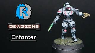 How I Painted Enforcers For Firefight | Mantic Games