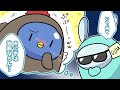 【手描きAmong Us】あのペンギンほんまに…！/中野あるま・たけぉ・くどう丸【切り抜き】