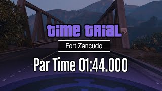 Fort Zancudo- 1:44 Time Trial | GTA Online | 2022 10 20 | 01:42.419 | Bati 801