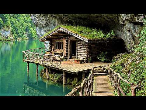 Full Process: 90 Days Survival Alone in the Rain Forest - Building a ...
