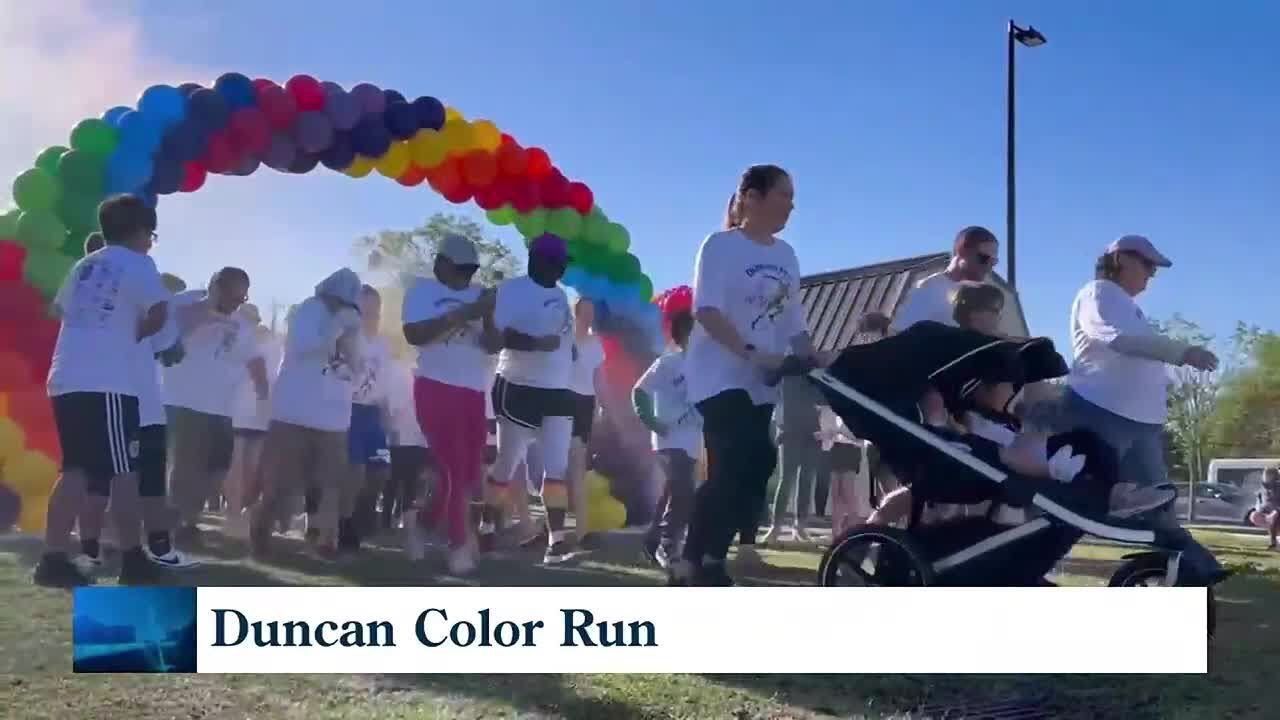 Community gathers for Duncanfest, Color fest