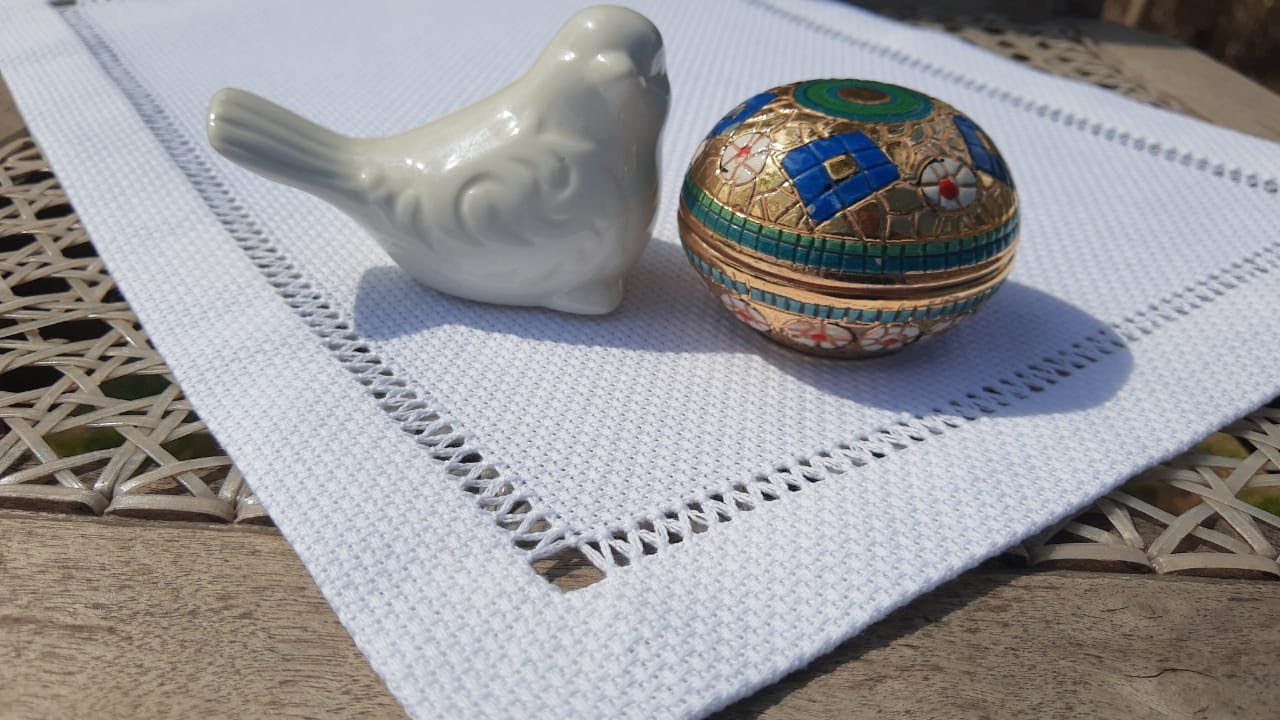 21/20 - Como fazer Bainha Ouro/Aberta em Zigue -zague