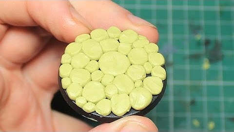 How To Make Wargaming Dungeon Bases With Milliput