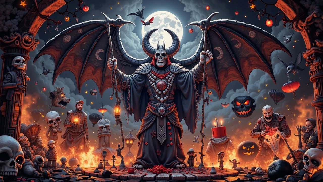 Мистические Мелодии Полуночи 🎃 Важная Хэллоуинская Музыка для Волшебной Ночи Хэллоуина