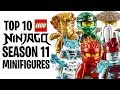 Top 10 LEGO NINJAGO Season 11 Minifigures!