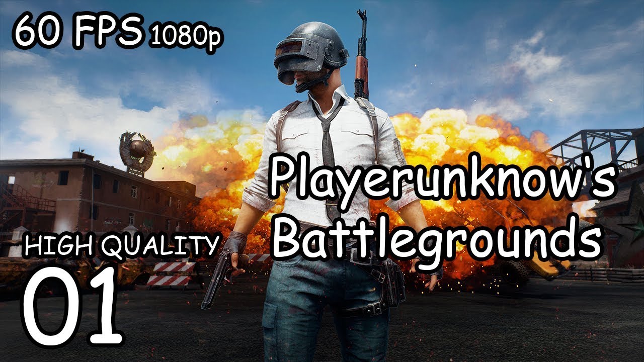 FREE TO USE PUBG GAMEPLAY HIGH QUALITY 60 FPS #01