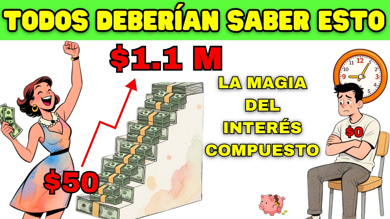 TU DINERO NO CRECE POR TU SUELDO: CRECE POR ESTO (INTERÉS COMPUESTO)
