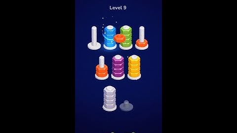 🍯NUT SORT🥜 | LEVEL 1/2/3/4/5/6/7/8/9/10 🧩Satisfying & Addictive Mobile Puzzle Gameplay 📱✨