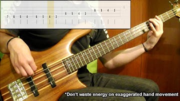 Lesson #1: Warm Up Session Lvl.1 (Bass Exercise) (Play Along Tabs In Video)