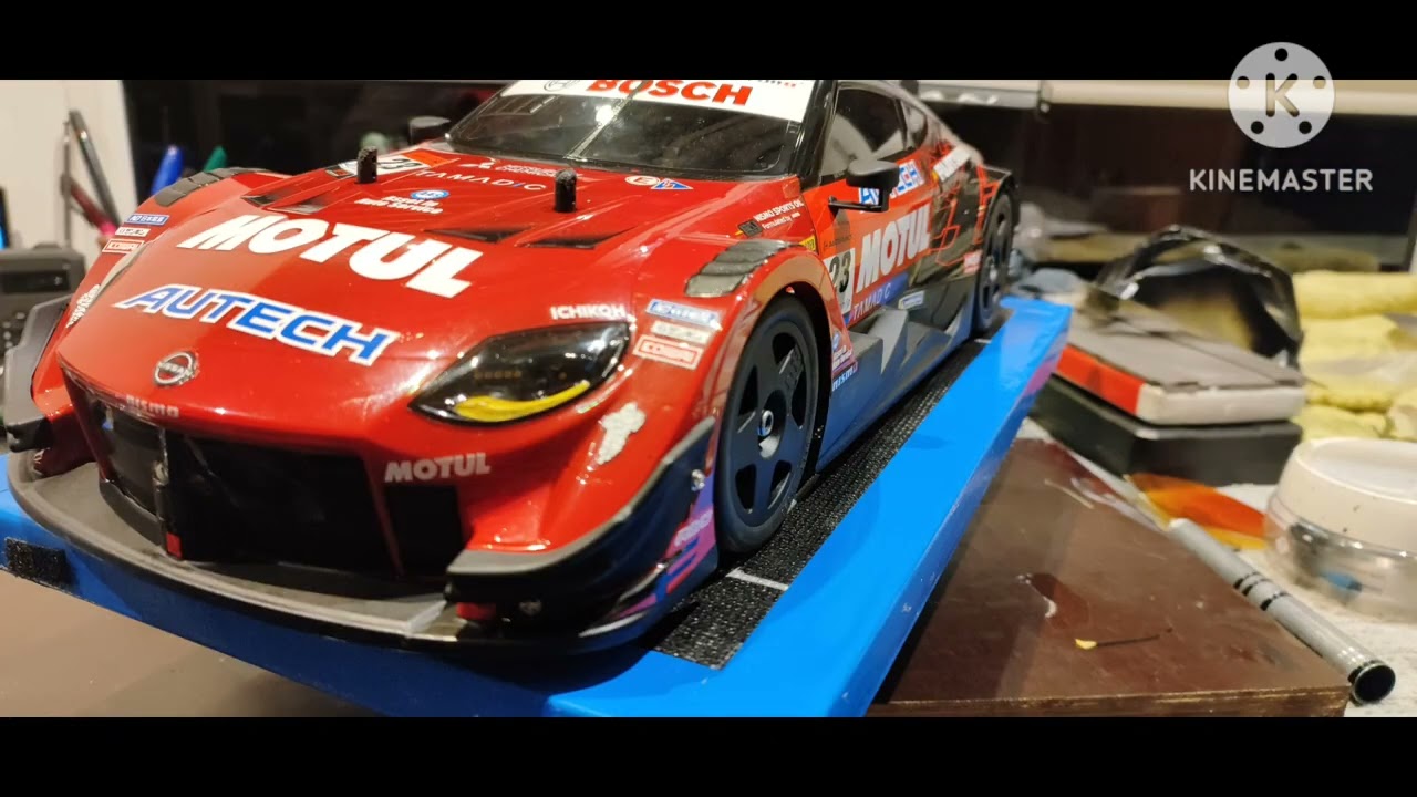 TAMIYA MOTUL AUTECH Z】NEW BODYを娘がレビューしちゃうぞ