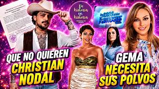 Gema se proyecta en La casa de los famosos. Nominaciones.  Nodal y las feministas