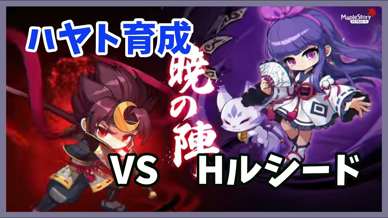 【メイプルストーリー】戦闘力4600万　ハヤト　Hルシソロ