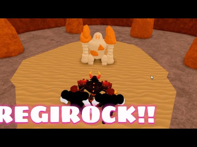 regirock roblox pokemon brick bronze game link 2022 