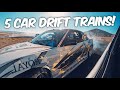 MEGA drift trains at Drift Week 4 | We get in the MIDDLE!