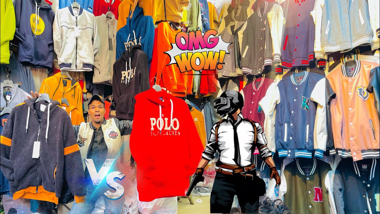 sarojini nagar market delhi varsity jackets denim hoodie baseball