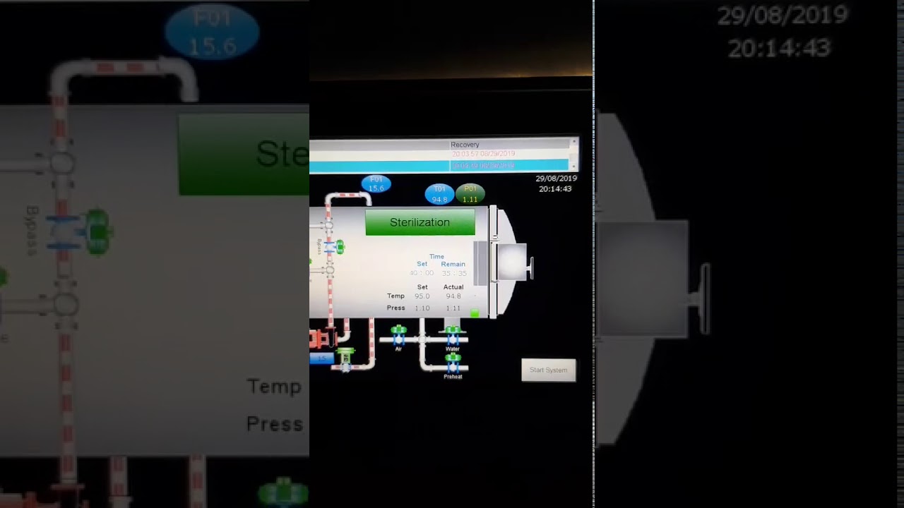 เครื่องรีทอร์ทขนาดเล็ก Water Spray Pilot Retort