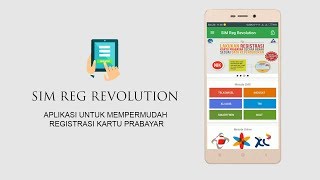 [Demo][Android] SIM Reg Revolution : Aplikasi Mempermudah Registrasi Kartu Prabayar screenshot 1
