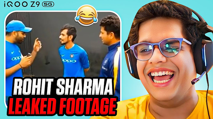 ROHIT SHARMA LEAKED FOOTAGE
