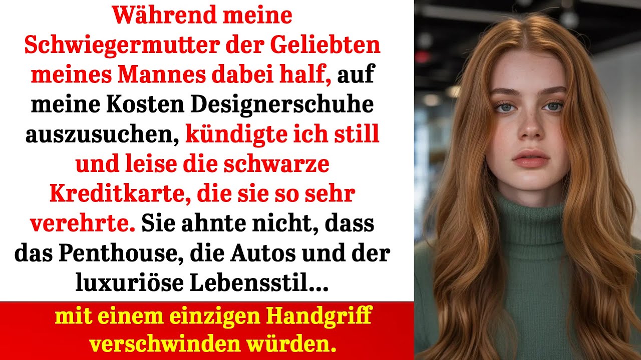 Schwiegermutter feierte die Geliebte – ich löschte ihr Luxusleben mit einer Karte aus