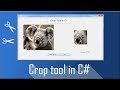 Crop an Image: Code in C# Programming | How to make a Crop tool in a Photo Editor.