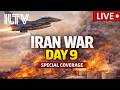 IRAN WAR DAY 9 6 ISRAELIS INJURED IN IRANIAN MISSILE SALVO