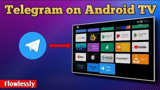How to use Telegram on Android TV | How to run Telegram on Android TV #telegram #androidTv screenshot 4