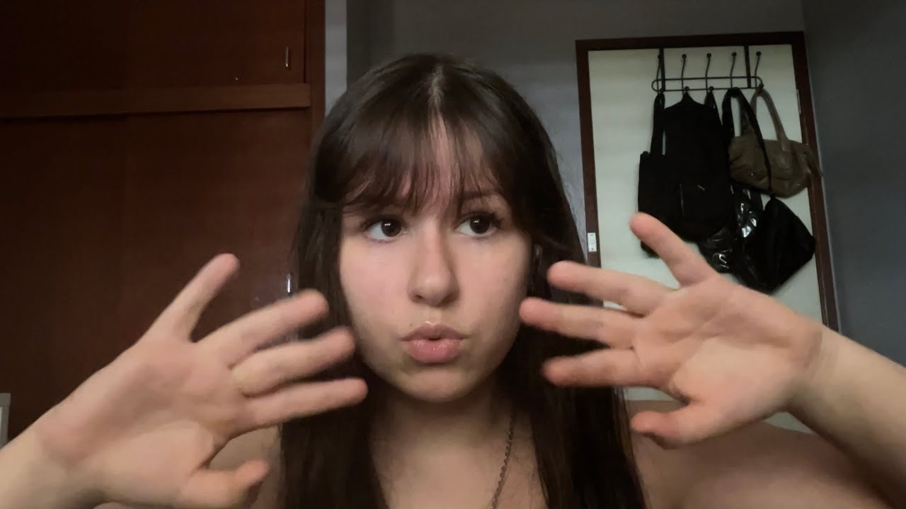 Rambling about my dr3ams (ASMR w/ finger fluttering, hand sounds)