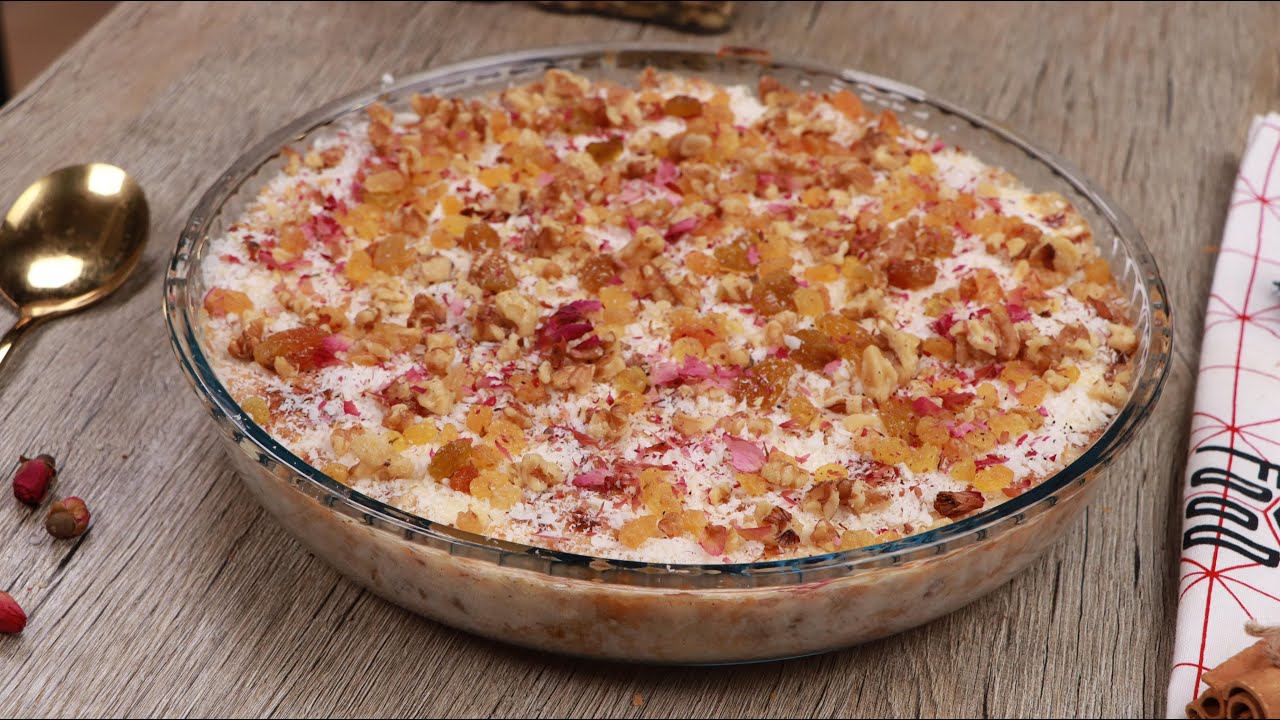 أم علي من ألذ و أسهل الحلويات لا تفوتكم 😍 😋