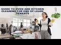 Guide to Oven and Kitchen Cleaning for End of Lease Tenants | End Of Lease Cleaners Melbourne