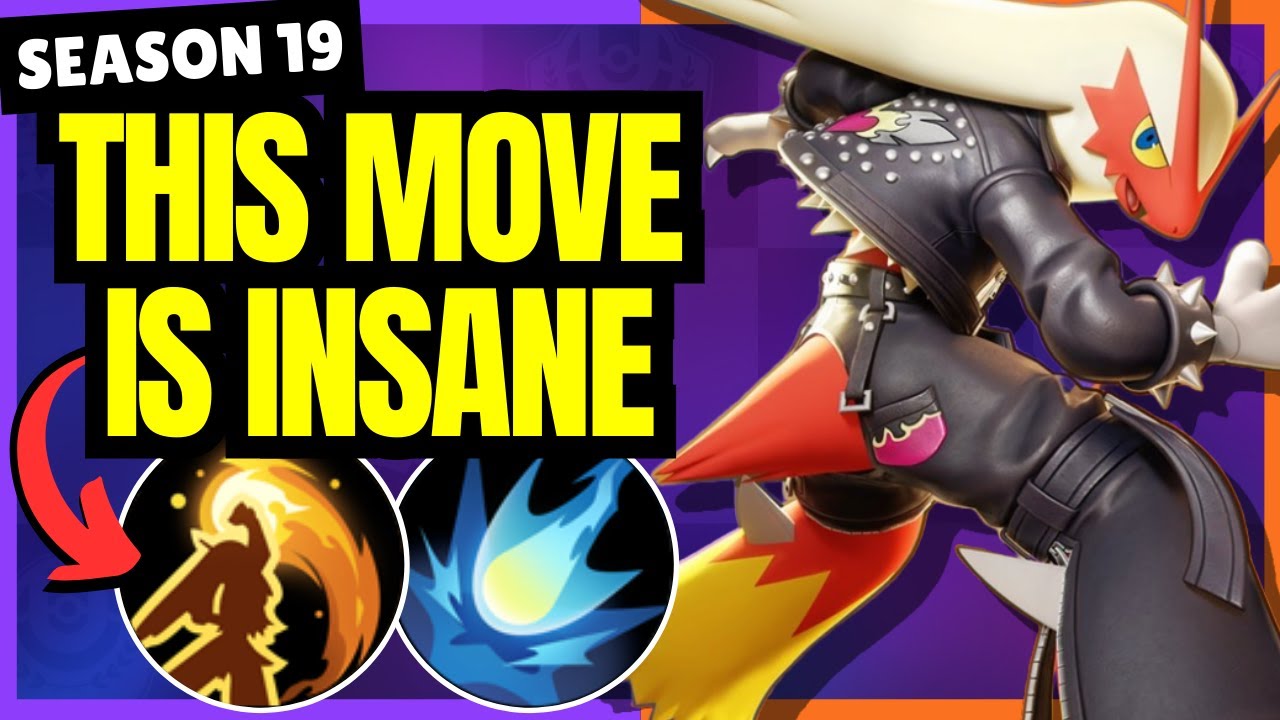 New Pokemon Unite Gameplay With Blaziken | Surviving Master Rank Season ...