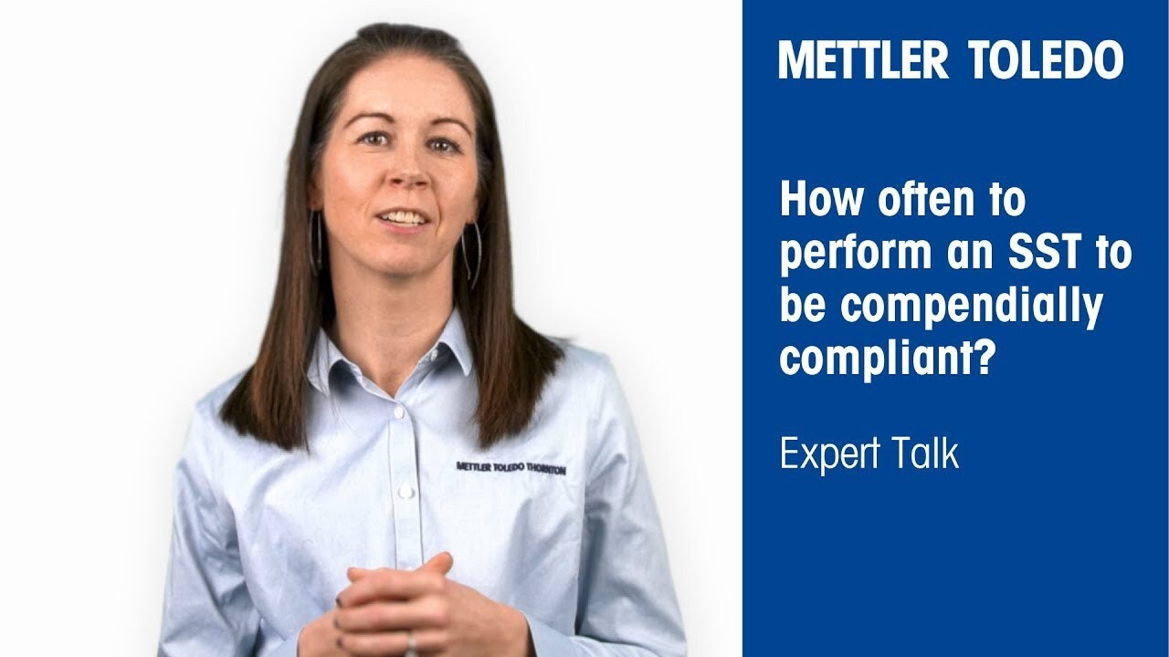 FAQ: How often do I have to perform an SST to be compendially compliant?
