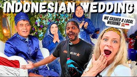 We CRASHED An INDONESIAN WEDDING In Bandung 💍 😅 🇮🇩