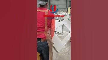 Nhà máy lắp ráp máy cắt đá CNC Hoằng Giai.