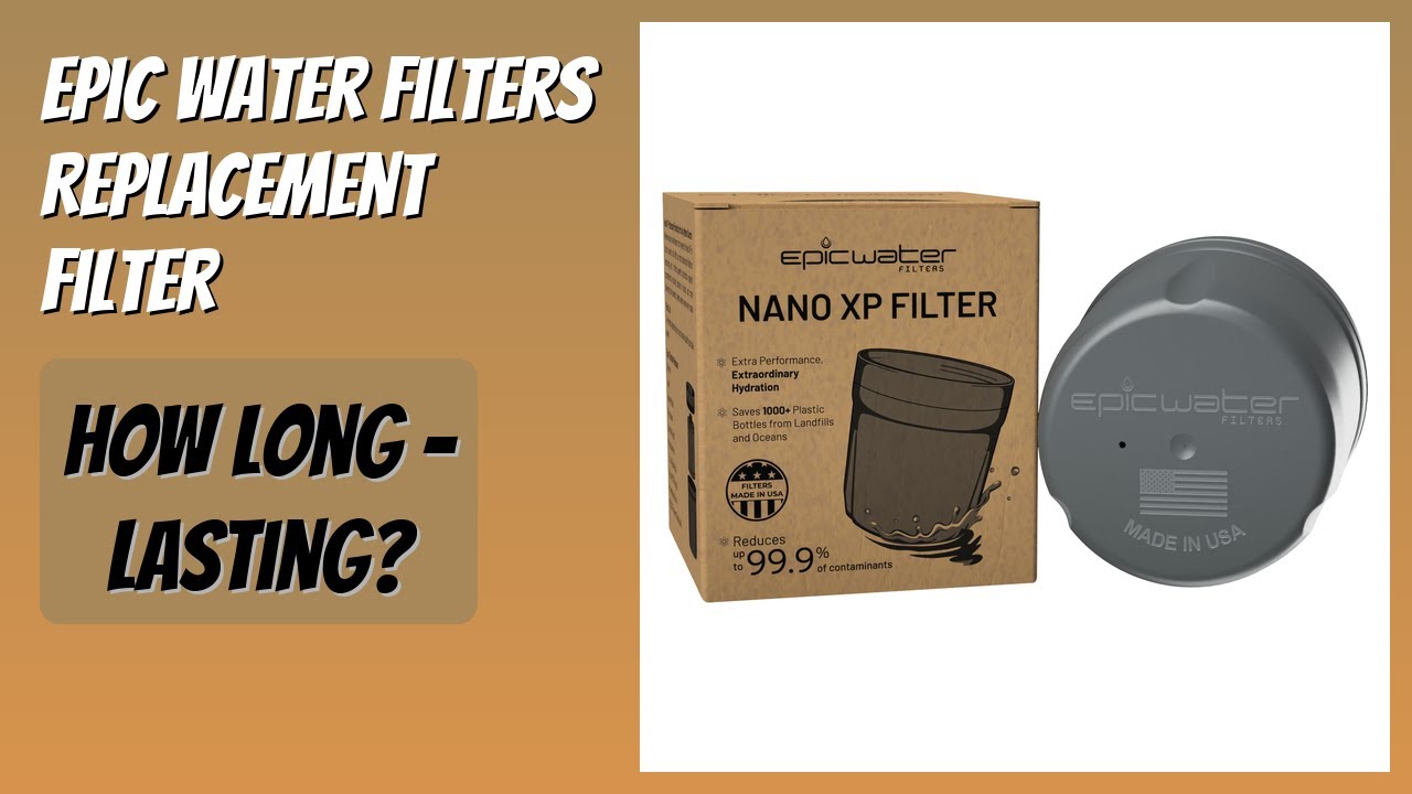 REVIEW (2026): Epic Water Filters Replacement Filter. Features