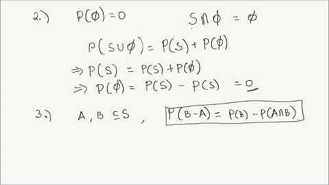 Probability lecture  3   Basics of Probability Theory  Kolmogorov Axioms